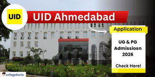 UID Ahmedabad Admission 2026 Begins for UG and PG Courses; DAT on January 11